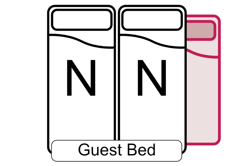 (N) Guest Bed Right